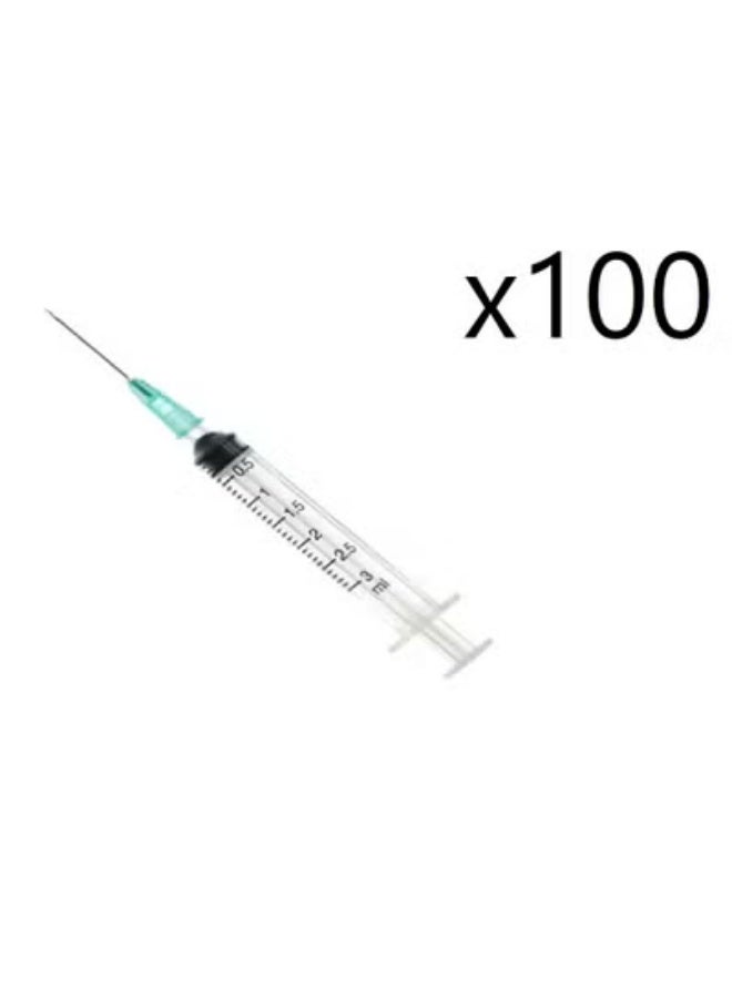 حقن طبية  للاستخدام مره واحده علبه 100 قطعه